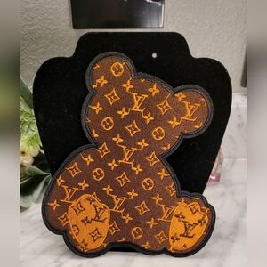 Fashion LV Bear Iron On Patch
